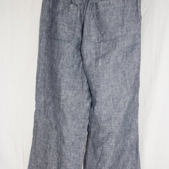 Talbots Blue Wide Leg Pants - Picture 6 of 9